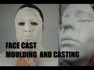 How to make a FACECAST ( Moulding and Casting - NO ALGINATE )