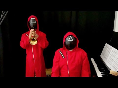 Pink Soldiers play the Wake Up Music from SQUID GAME (Trumpet & Piano)