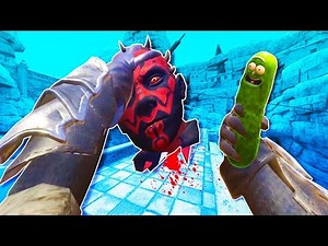 I Beat up Darth Maul with Pickle Rick and I Don't Know What My Life is Anymore - Blade and Sorcery