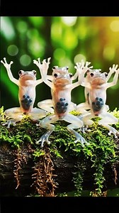 Tiny Frogs, Big Dance Energy #FrogFables #FunnyFrog #FrogShorts