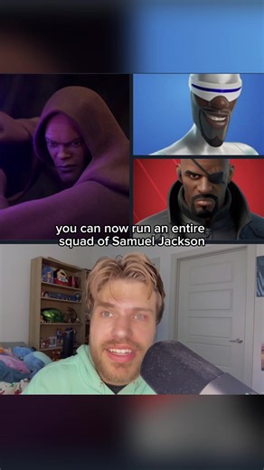 Samuel Jackson in Fortnite #fortnite #fortnitebr #fortniteskins #samueljackson #gaming