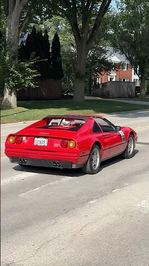 Ferrari 328 GTS Acceleration and Exhaust Sound