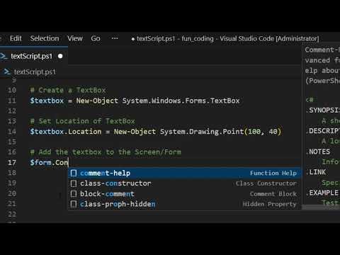 12 Enter data and Display Message with Button: Tutorial 12 PowerShell GUI