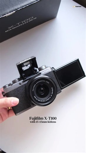 Fujifilm XT100 with 15-45mm Kitlens Near mint condition! 10/10 Performance (No issue) 10/10 Sensor (Clean) 9/10 Cosmetics (Minimal signs of usage) Inclusions: - Box - Manuals - 15-45mm Kitlens - 1 Battery - Neckstrap - Lens Cap - Charger Location: Taguig Meet Up in BGC/ Lalamove or Grab Express/ COD or COP thru LBC Available #fujifilm #photography #fyp #fyppppppppppppppppppppppp #digicam