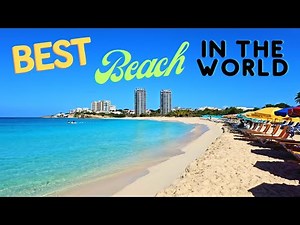 The Best Beach In The World 🏝 Mullet Bay Beach SXM St Maarten