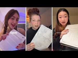 Do My Homework With Me | TikTok Compilation
