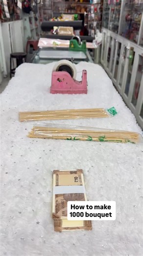 582K views · 6K reactions | Bouquet tutorial . . . Bouquet #bouquettutorial #bouquets #bestgift #giftforher #viralreels #newwork #new #trendingnow | Preet Gift Storeksp | Facebook
