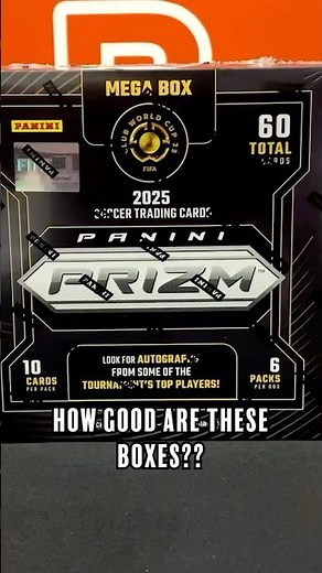2025 Panini Prizm Club World Cup Soccer Hobby Mega Box Opening #hobbybox #unboxing #panini #cwc