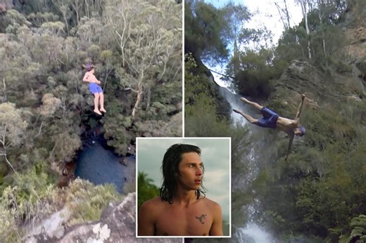 Aussie daredevil left with horrific injuries after attempting record-breaking death dive