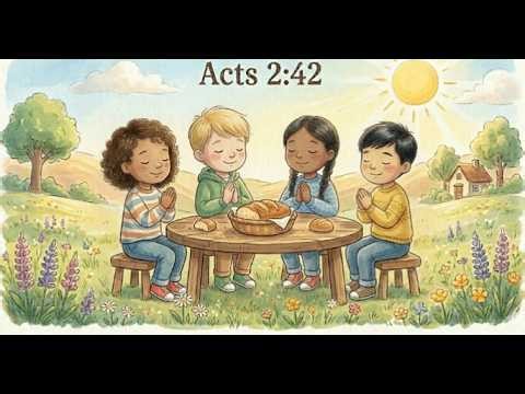 Acts 2:42 Memory Verse Song for Kids#Acts242 #ScriptureSong #BibleMemory #ChristianMusic