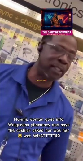 #whewwhunnii WALGREENS CASHIER ASKED A CUSTOMER LOOKING FOR A PHONE CHARGER THIS……………