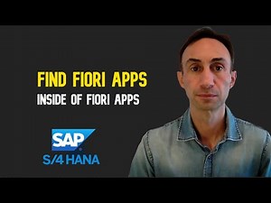 How to find FIORI Apps inside of a FIORI App: SAP S/4 HANA