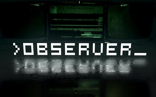 [Observer](观察者)自制游戏宣传设计——LOGO、PV、界面