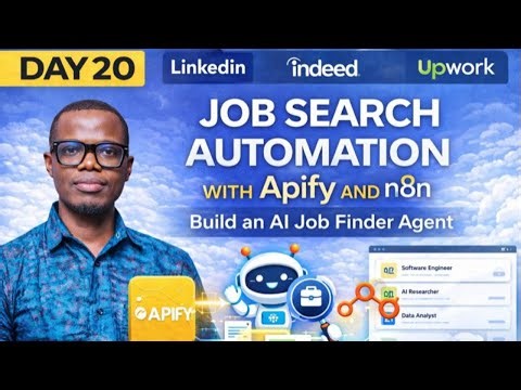 Job Search Automation with Apify and n8n | Build an AI Job Finder Agent