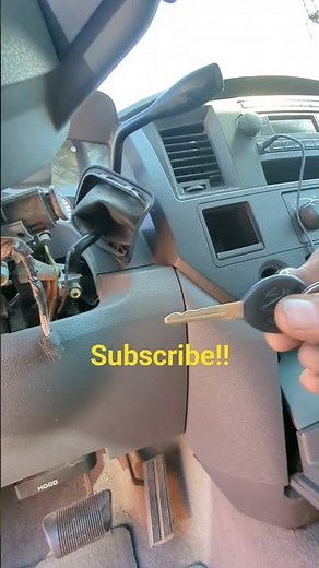 2006 Ram 1500 ignition switch removal #automobile #mechanic #ram