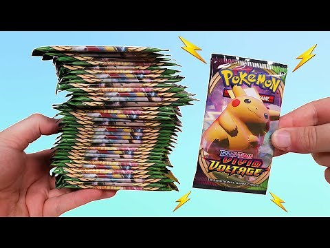 Opening a Pokemon Vivid Voltage Booster Box!