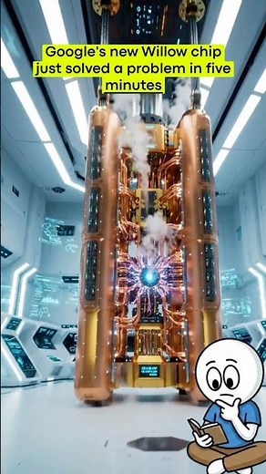 Google’s New Chip Just Beat the Universe 🌌 #techexplained #googlewillow #quantumphysics #stem