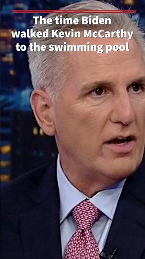 'Do you want to go out to the pool?’: Kevin McCarthy shares bizarre Biden moment