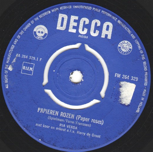 Ria Verda - Papieren Rozen (Paper Roses)