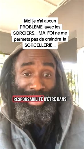 Moi je n'ai aucun PROBLÈME avec les SORCIERS....Ma FOI ne me permets pas de craindre la SORCELLERIE..... | Trésors Tshumba