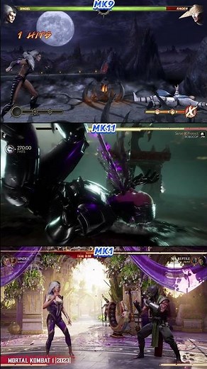 SINDEL Epic X-Ray 💀 MK9 vs MK11 vs MK1 ⚔️ Which One Looks More Brutal? 😱🔥