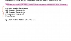 SOLVED: Which of the following molecules contains at least one atom that has an expanded (hypervalent) octet? Select all that apply. However, marks will be deducted for incorrect choices.Select one or more: OzN-NO3, H2O, SF6, HCl, NH3, BH3.