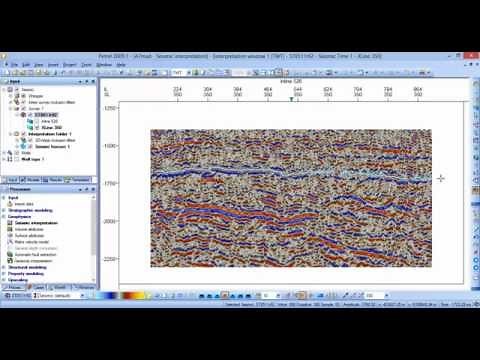 Petrel - New facies - Picking horizons