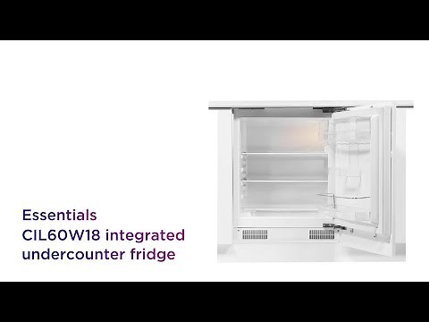 Essentials CIL60W18 Integrated Undercounter Fridge | Product Overview | Currys PC World