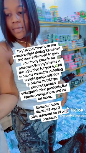 Wendy’s Herbs Weight Gain Products for Ramadan Transformation