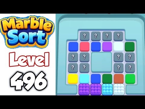 Marble Sort! Level 496 Walkthrough
