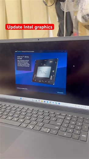 Update intel graphics to get higher performance #gaming #intel