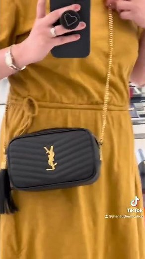 YSL Mini Lou Quilted Leather Camera Bag! #shippingworldwide