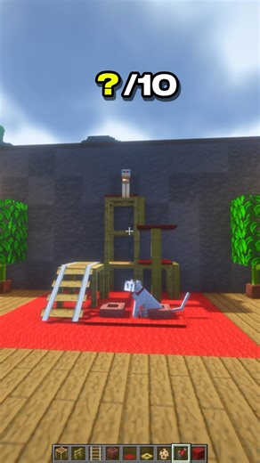 How to Make a Cat Tree in Minecraft 🐱 | CupSapling