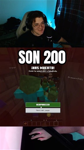 SALIAN UN MONTON DE LA NADA JAAJ#minecraft #bestminecraftclips #argentina #streamer #minecraftmemes