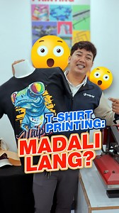 3.9K views · 30 reactions | Madali nga lang ba mag T-shirt printing?  Watch niyo ‘to mga boss para malaman niyo kung paano ang proseso! #Shirt #Printing #Business #Signstar #DTF #Negosyo #UniprintPH | Uniprint Cavite | Facebook