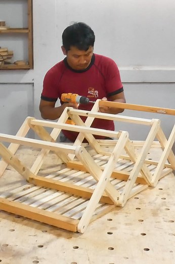 10K views · 389 reactions | DIY and Trick Making A Folding Shelf To Table Idea #woodart #wooddesign #woodcraft #woodworking #wood #tipswoodworking #wooddiy #woodwork #woodjoinery #Japanesejoinery #joinery #amazing #FacebookReelsContest #Wow #woodworking #tricks #reelsfb #reelsviral #reels | Woodworking Ideas | Facebook