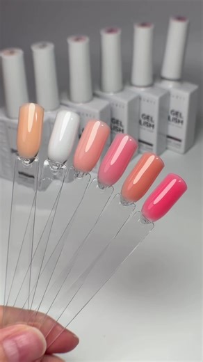 Explore Our One N’ Done Gel Polish Set in Peachy Pink