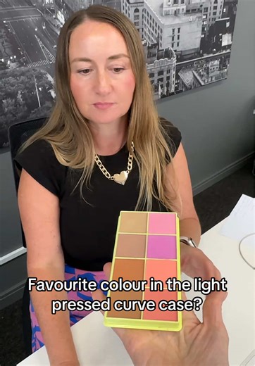 Gotta be pink! 🩷 Picking a Curve Case blush shade #glamraider #madebymitchell #curvecase