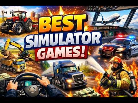 Top 15 BEST SIMULATOR Games You NEED to Play(2026)