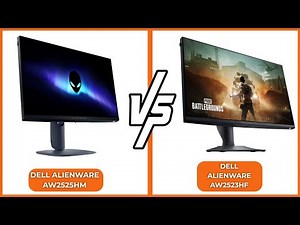 Dell Alienware AW2525HM vs AW2523HF Comparison: What Pro Gamers Should Know!