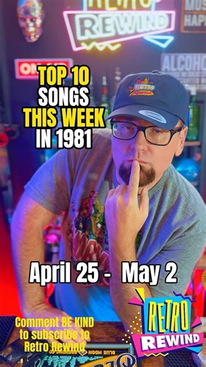 Top Hits From This Week 45 Years Ago! Apr 26 - May 2, 1981