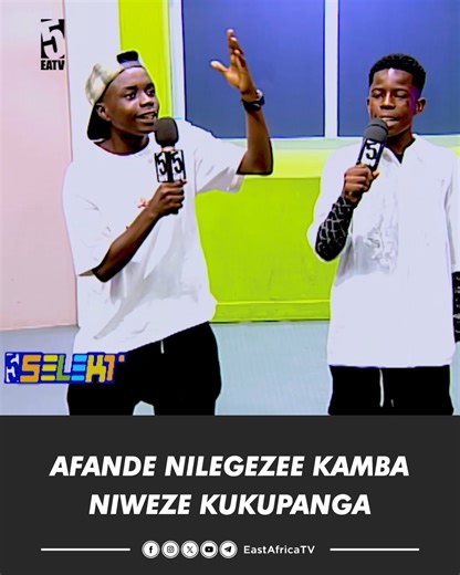 Afande nilegezee kamba ili niweze kukupanga yote sababu ya mchumba ilishapigwa Live ndani ya #5SELEKT ya #EastAfricaTV. #5SELEKT @modoo_255 | East Africa TV