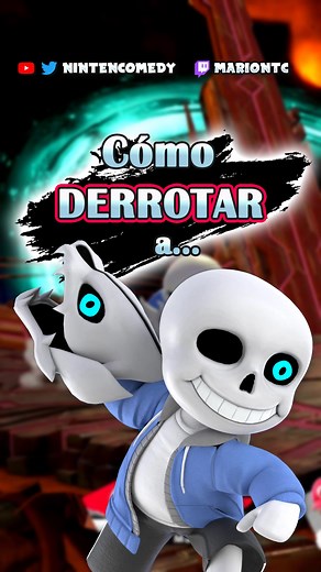 💀CÓMO DERROTAR a SANS (Guía y consejos) #parati #nintendo #smashbrosultimate #sanssmash #sans #smashbrosguía #smashtutorial