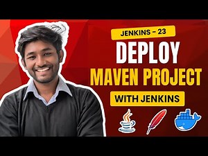 Jenkins [Ep23] | Maven CI/CD Pipeline with Docker & GitHub | Build, Test, and Deploy Automation