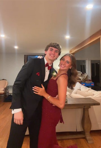 Senior prom with the best @hall #prom #seniorprom #promtransition #foryoupage