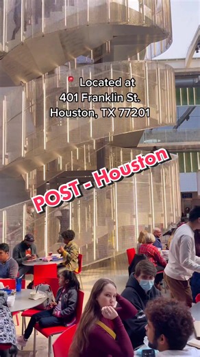 Places to visit in Houston 📍 #posthtx #htx #posthouston #houstontx #foodie #date #downtownhouston #visithtx #texascheck #texas #713 #281 #pti #follow
