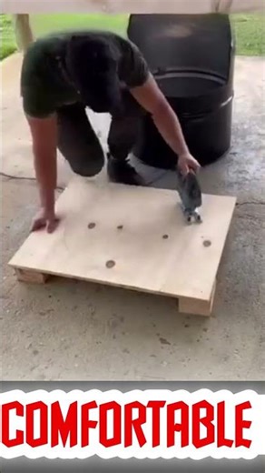 How to Turn an Old Waste Drum into a Stunning, Functional Chair—Step-by-Step DIY Guide.