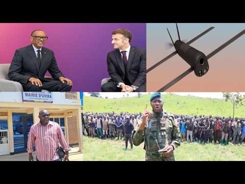 Drones 2 za RDF Zahanuwe Mu Minembwe/ Kagame i Paris/Uvira Niyo…
