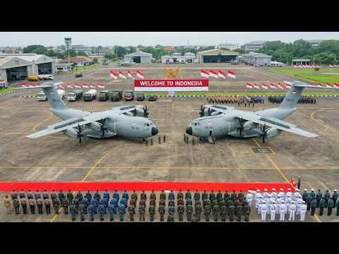 Akhirnya! Dua Unit A400M Baru Tiba di Indonesia — Ancaman Baru Asean!