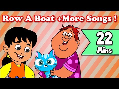 Row A Boat, After A Bath | Plus Lots More Kids Nursery Rhymes| 20 Minutes Compilation from Magicbox